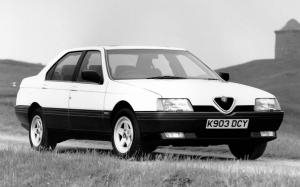 Alfa Romeo 164 1988 года (UK)